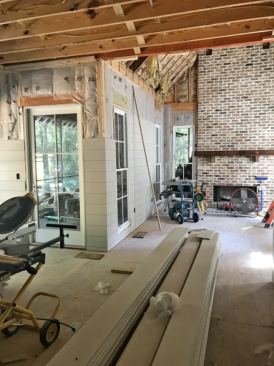 Luxury new home construction - Middle Field project progress photo 8 by McQuillen Custom Homes in Orange Beach, AL